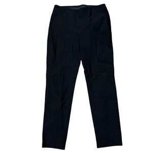 Chico's So Slimming Black Brigitte Ankle Pants Size Small Pull On Stretch Office